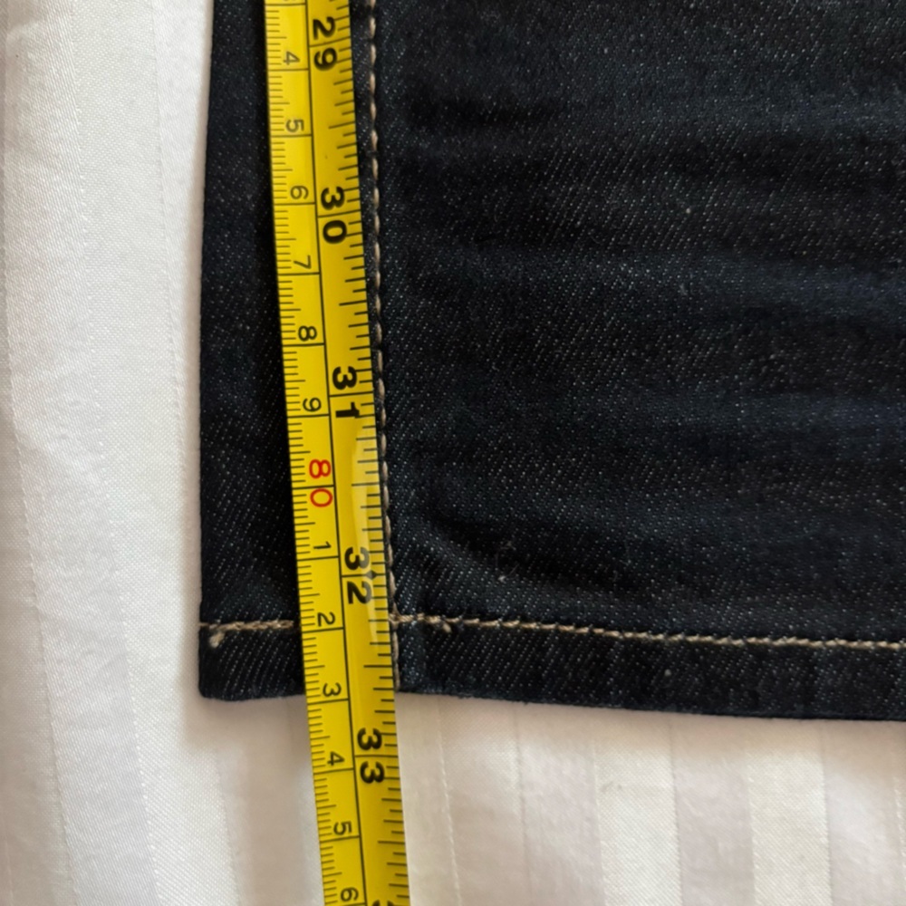 Hudson Byron Straight Men's Jeans Dark Blue 30x33 New - Picture 8 of 8
